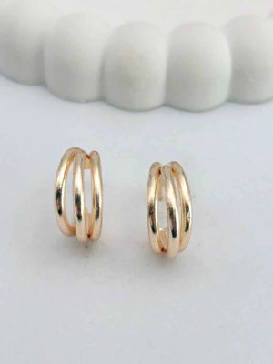 Triple Hoop Earring