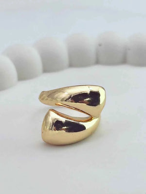 Golden Hug Ring Adjustable