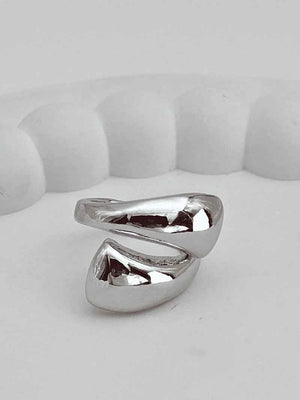 Silver Hug Ring Adjustable