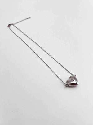 Magnetic Heart chain pendant Anti Tarnish