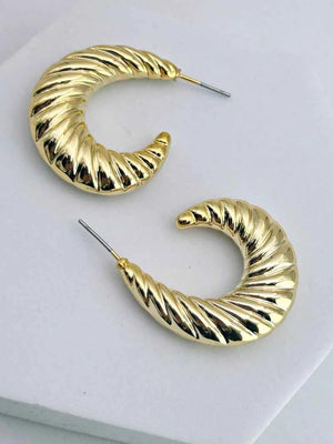 Croissant Hoop Earring