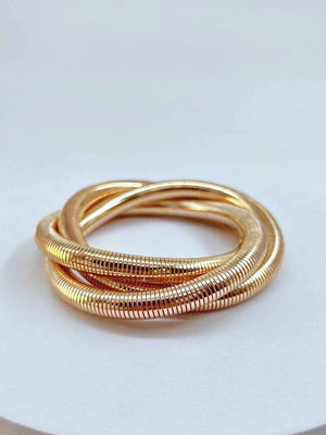 Gold Snake Bracelet