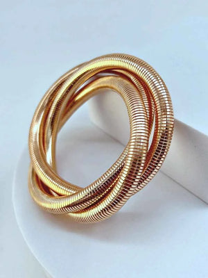 Gold Snake Bracelet