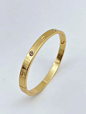Gold CZ Bracelet