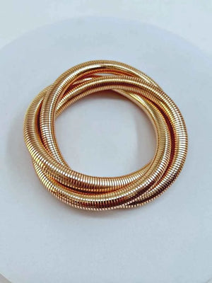 Gold Snake Bracelet
