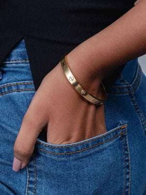 Gold CZ Bracelet