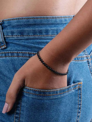 Black Bling Diamond Bracelet