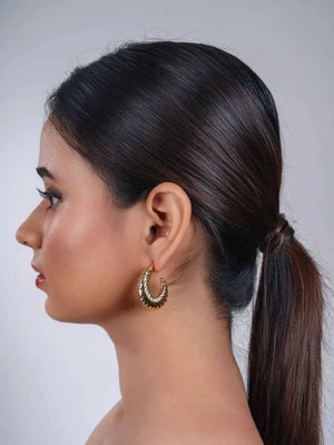 Croissant Hoop Earring