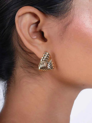 Triangle Statement Earrings
