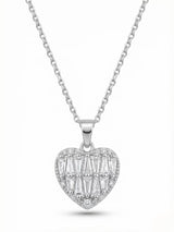 Heart Silver Chain Pendant