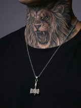 Hammer Chain pendant - Anti tarnish & Sweat Proof