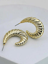 Croissant Hoop Earring