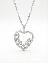 Heart Silver Chain Pendant