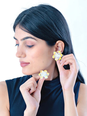 Swarovski Crystal Earrings - Bojoya Jewellery