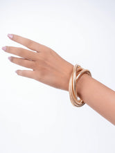 Gold Snake Bracelet - Bojoya Jewellery