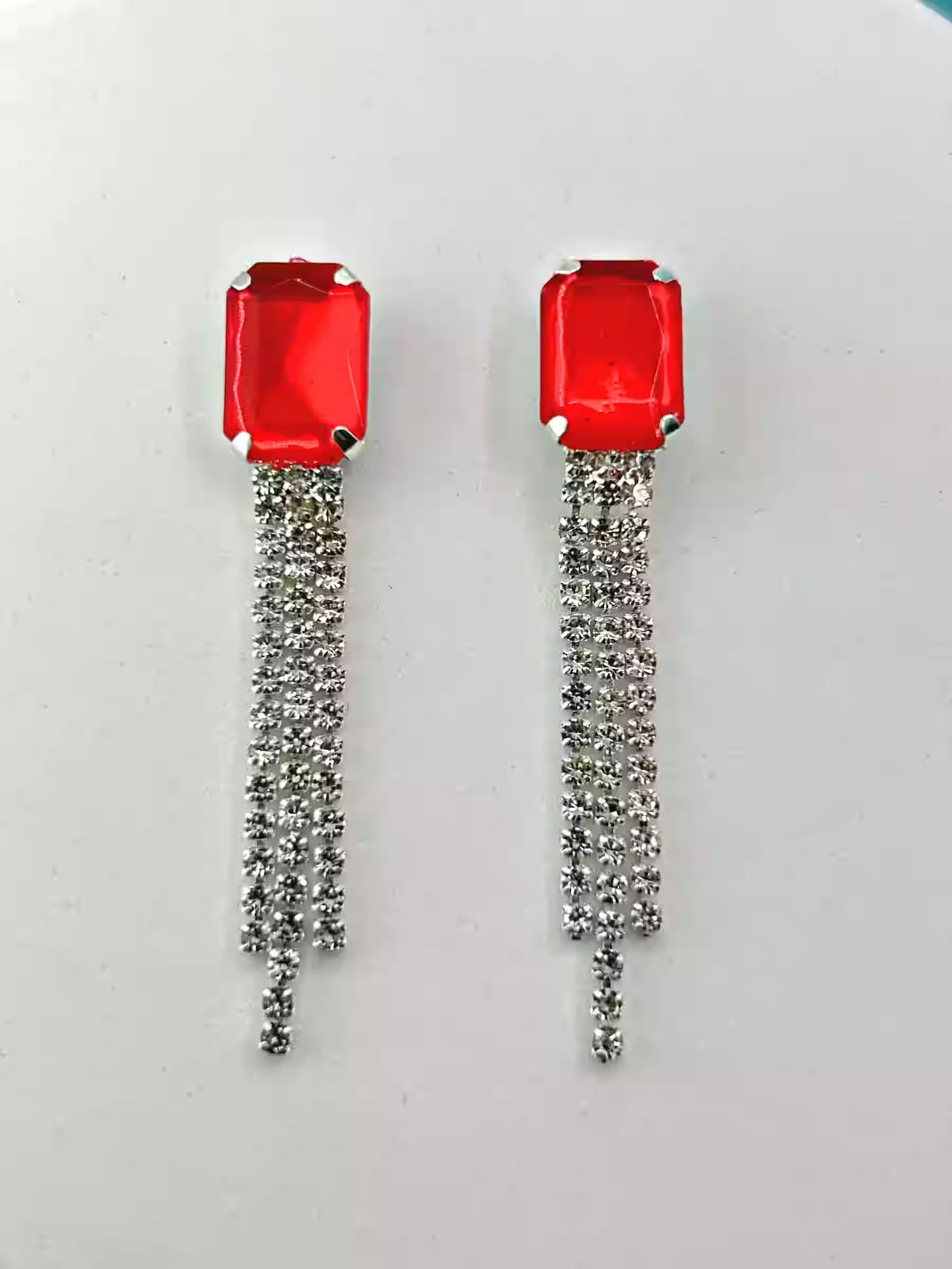 Stone Dangle Earrings